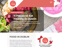 Tablet Screenshot of dineindublin.ie